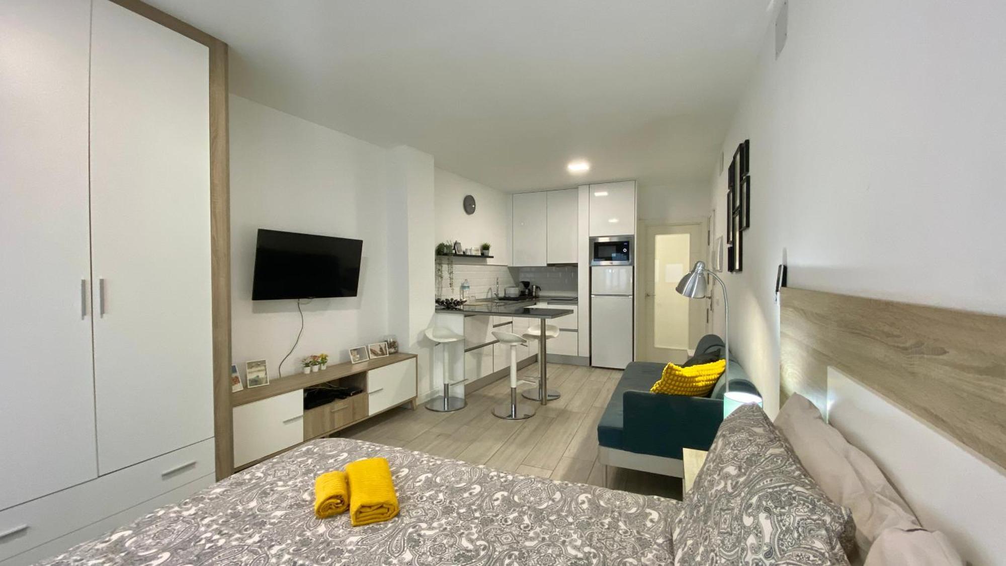 Studio In Las Canteras Beach Las Palmas de Gran Canaria Exterior photo